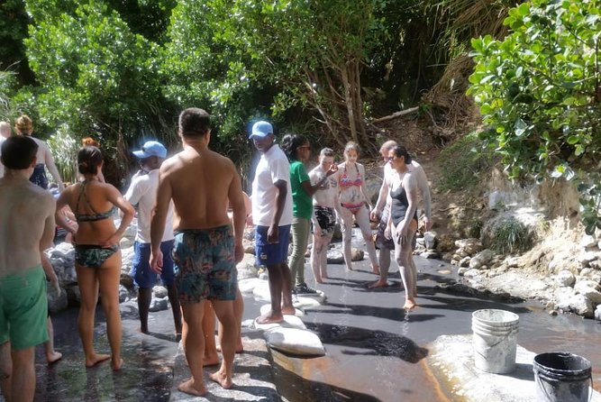 Trip to Soufiere: Volcano, Twin Pitons, Waterfall, Mud Bath & Botanical Garden - Diamond Falls and the botanical garden